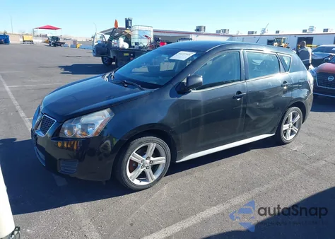 2009 Pontiac Vibe z USA, uszkodzony, nr VIN 5Y2SP67069Z474668